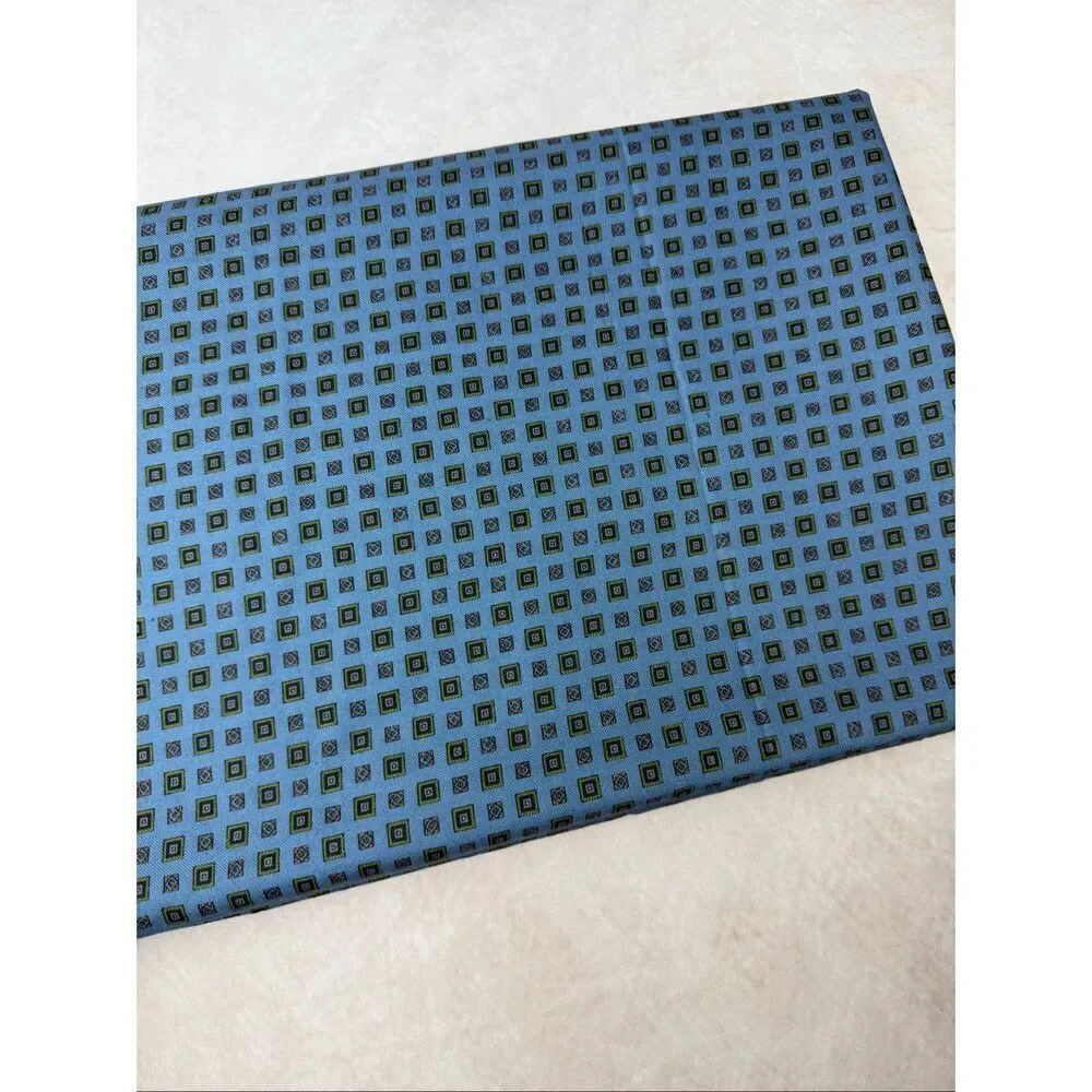 Vintage 1970s Fabric Geometric 38x140” Mod MCM